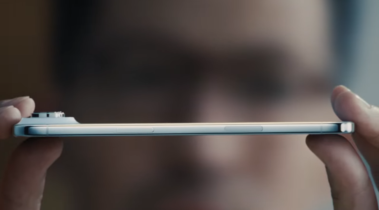The new iPhone 17 Air.