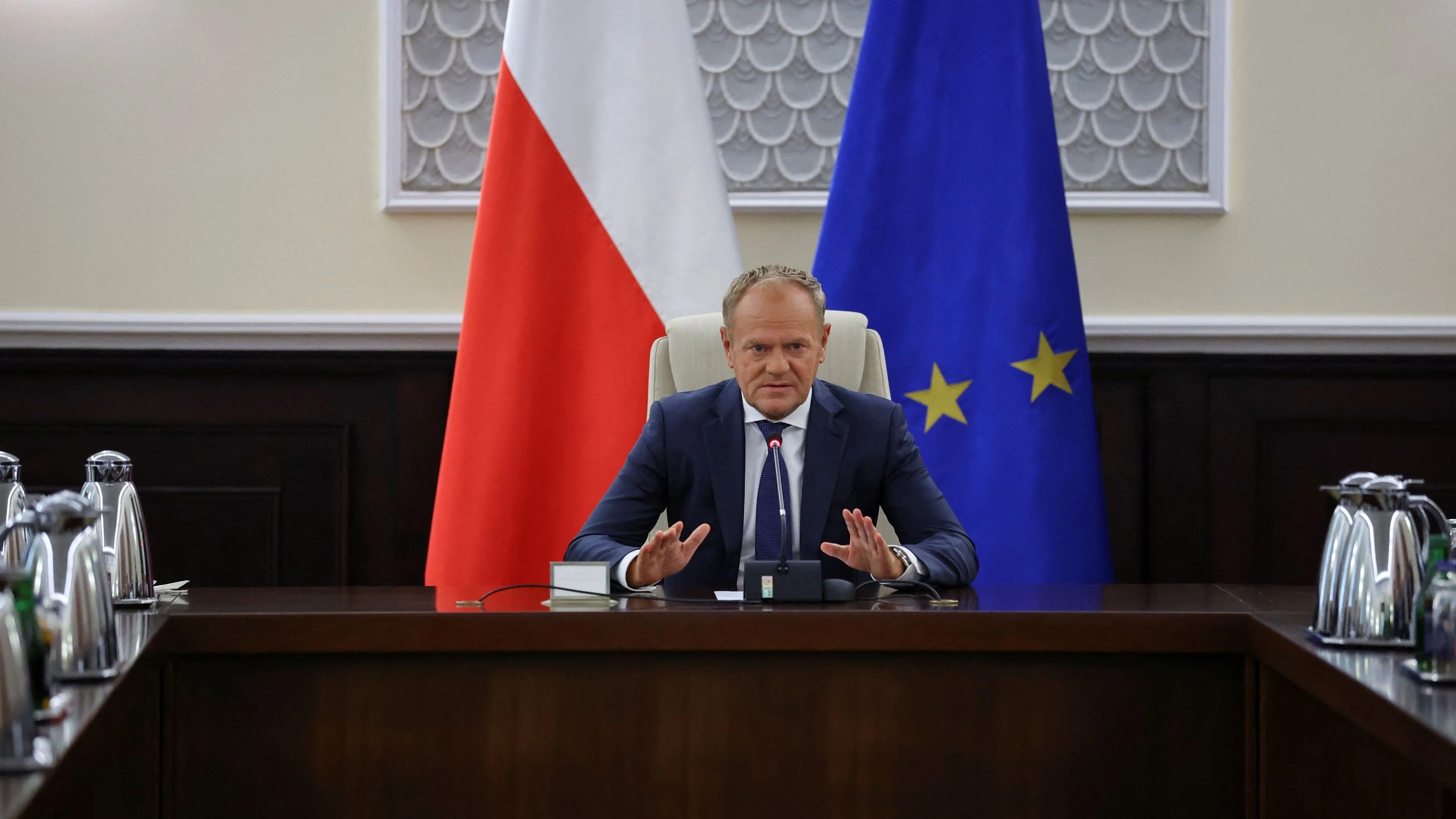 Poland soon to open conflict since World War 2: PM Donald Tusk