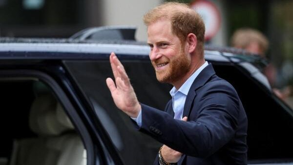 Britain's Prince Harry meets father King Charles for first time in 20 months