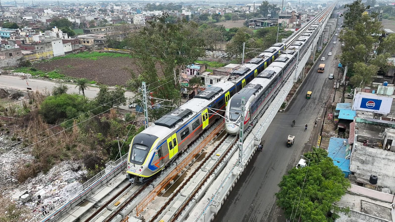 First time in Indian Railways: Meerut metro and RRTS to operate on same track
