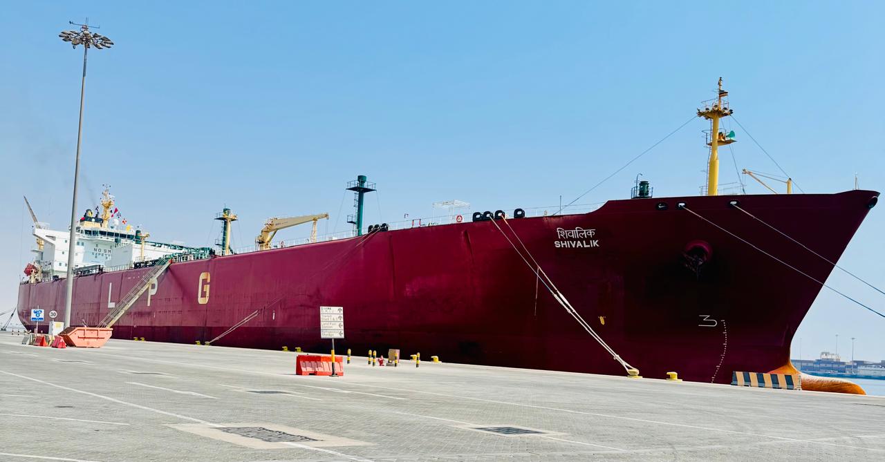 Shipping Corporation of India inducts second Very Large Gas Carrier ‘Shivalik’