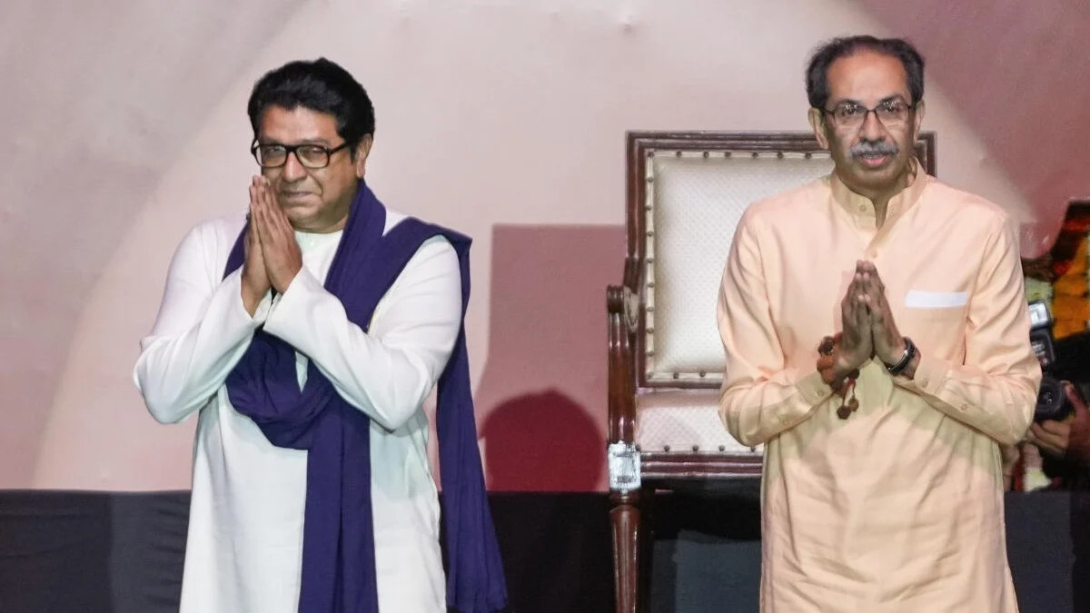 Uddhav Sena, MNS cadres take out 'Jan Akrosh Morcha' in Nashik, intensify campaign ahead of local body polls