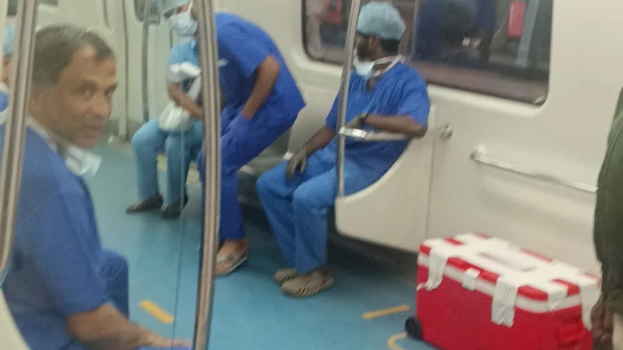 In a first, Bengaluru's Namma Metro used to transport live human heart