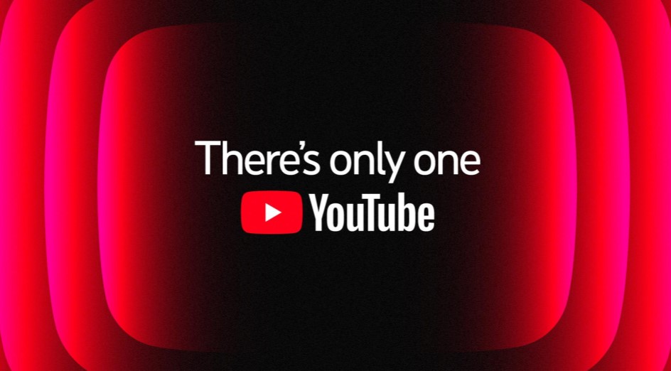 YouTube logo.
