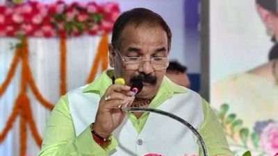 UP BJP MLA's video of '10 per cent commission' remark goes viral