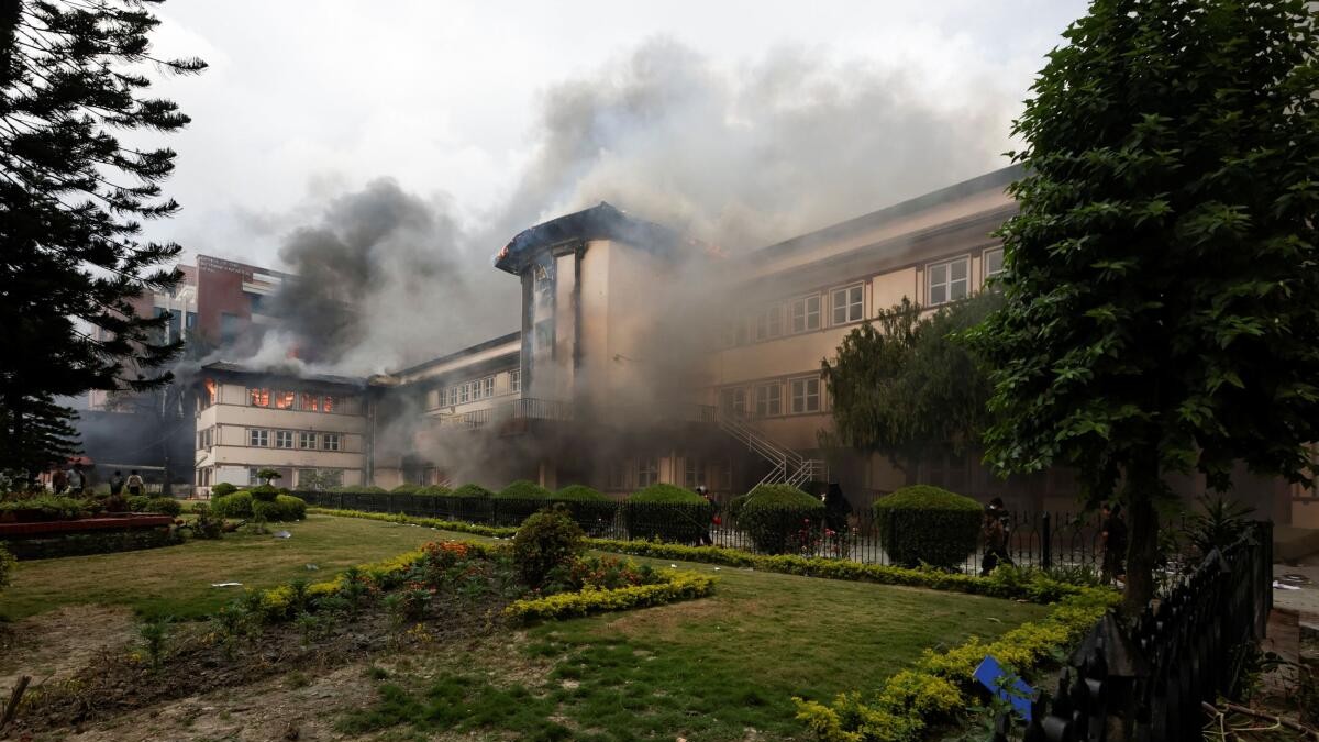 Important judicial records nearly destroyed in student-led protests: Nepal Supreme Court