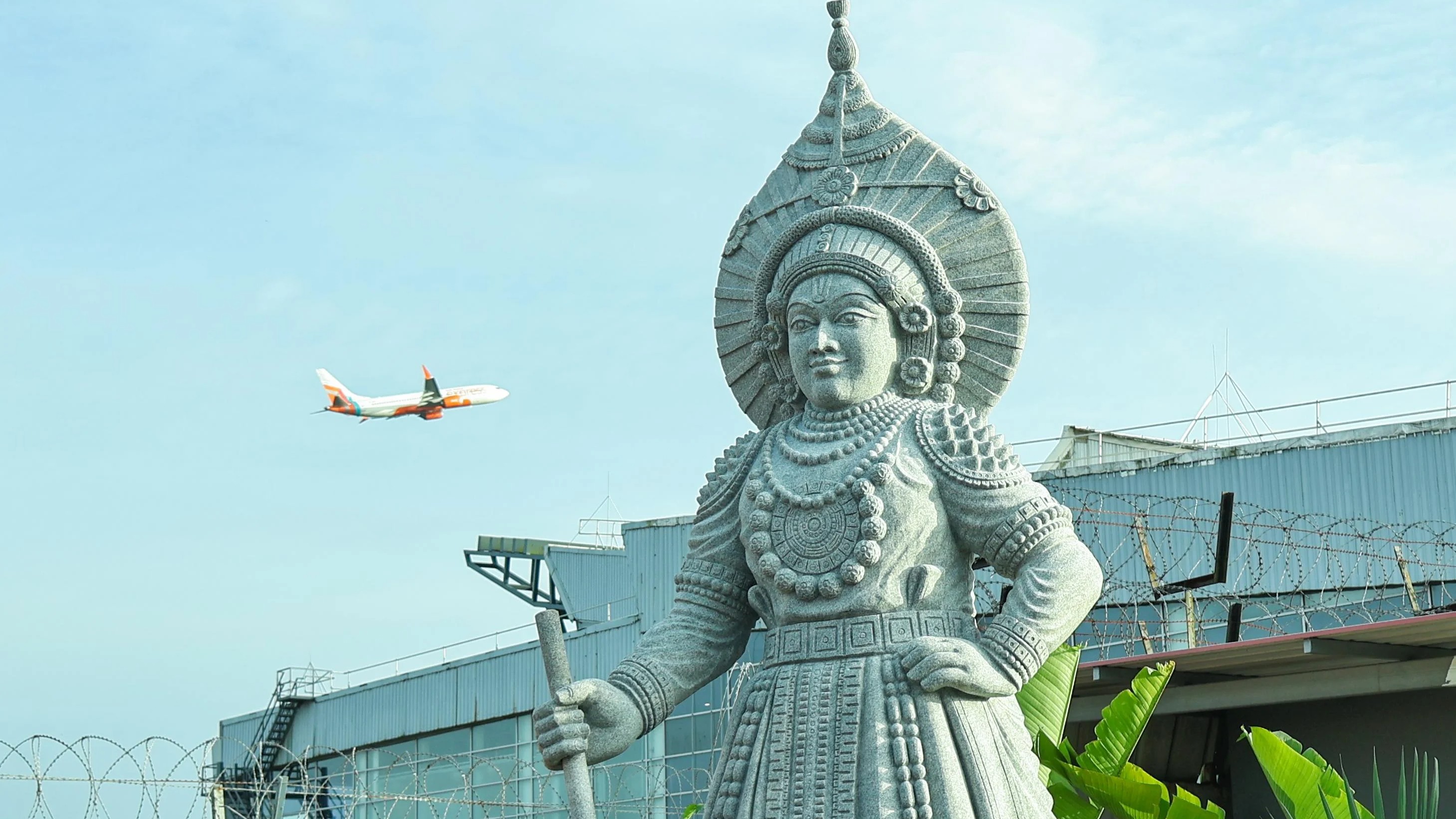 Yakshagana statue unveiled at Mangaluru International Airport