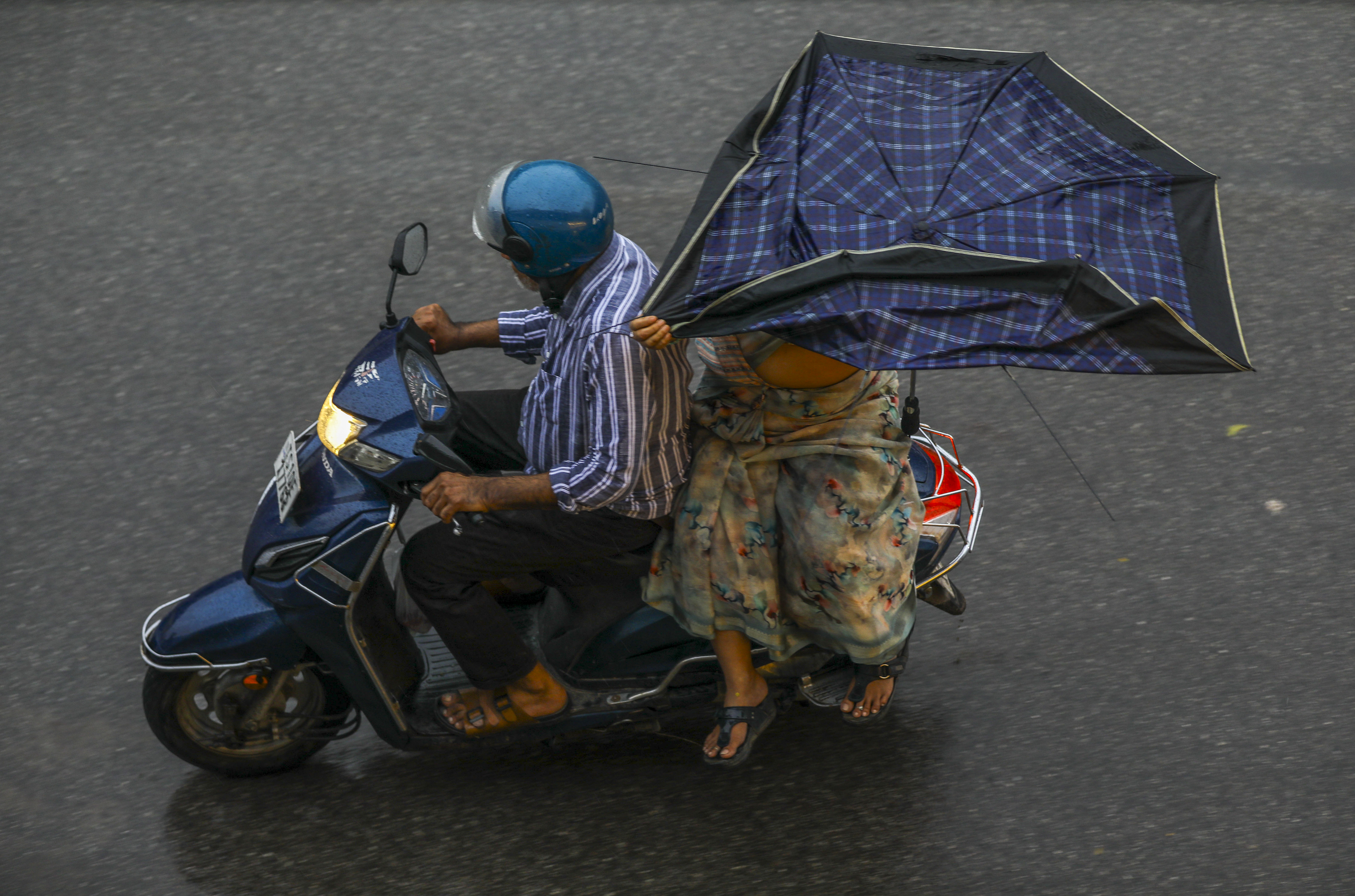 Weather: Rainfall in Hyderabad