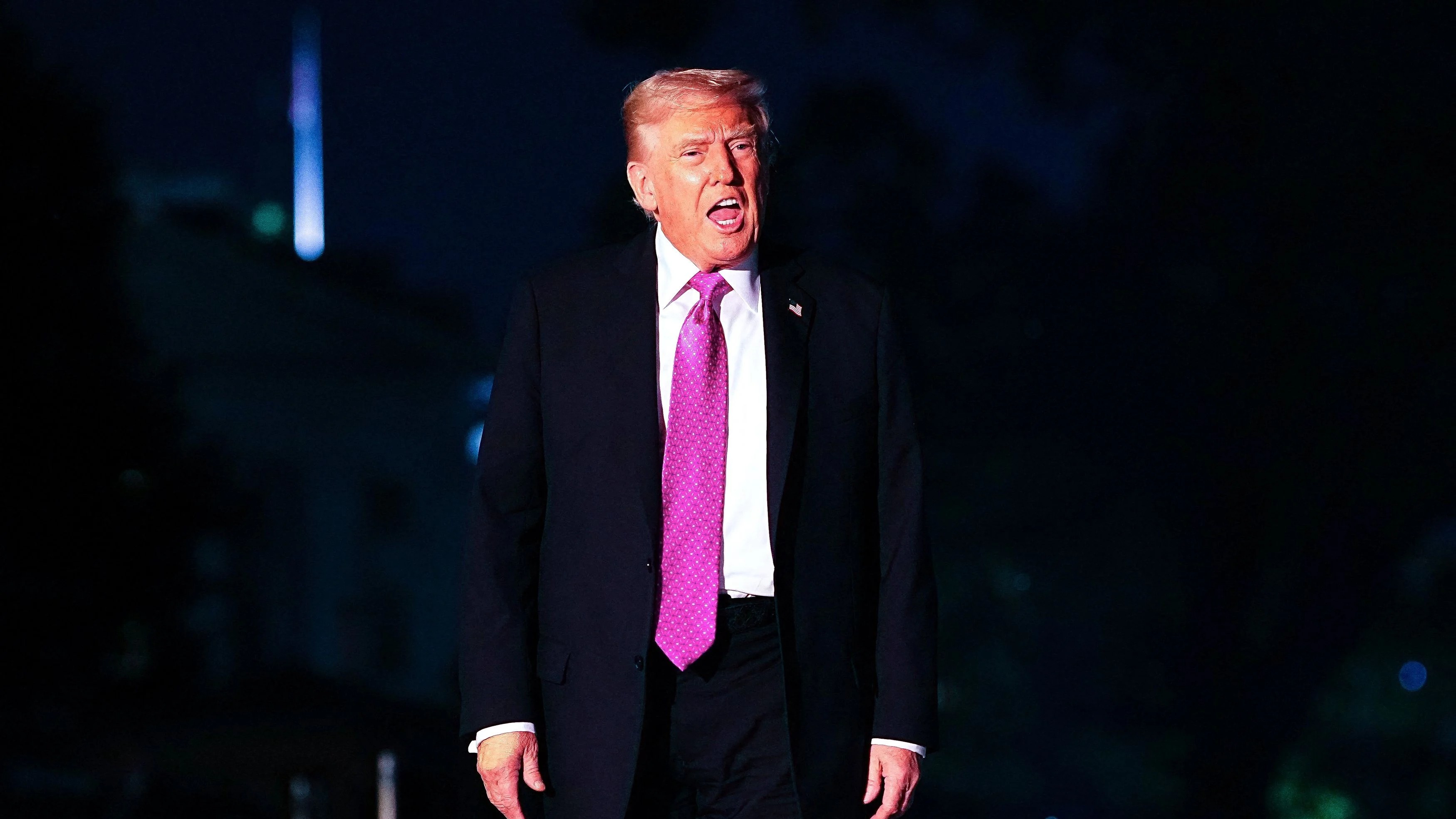 Trump says he is willing to impose sanctions on Russia