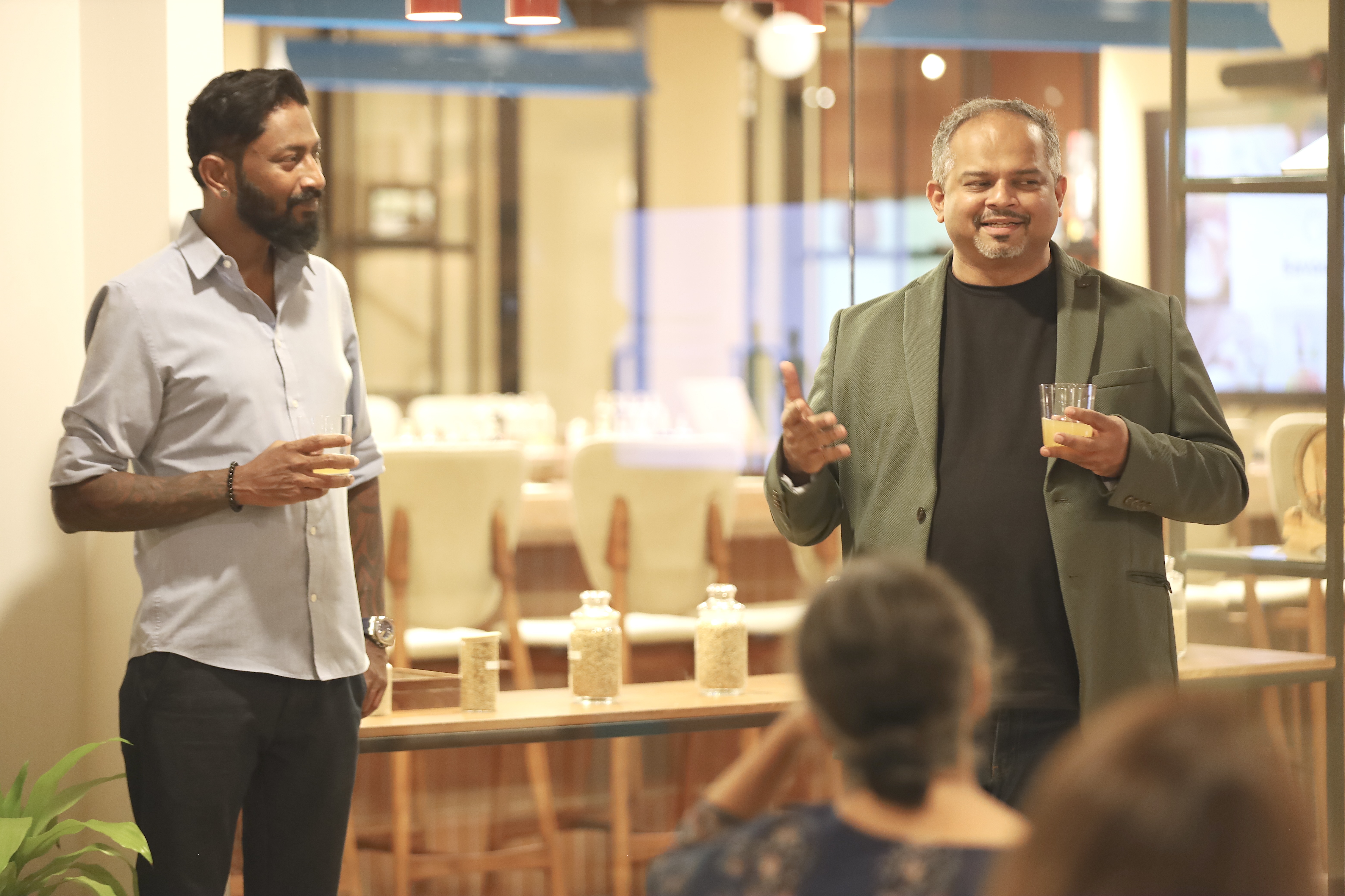 Neil Alexander (L) and Hansel Vaz (R).