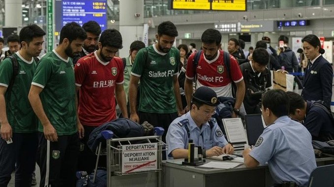 ‘Fake’ Pakistani football team deported from Japan