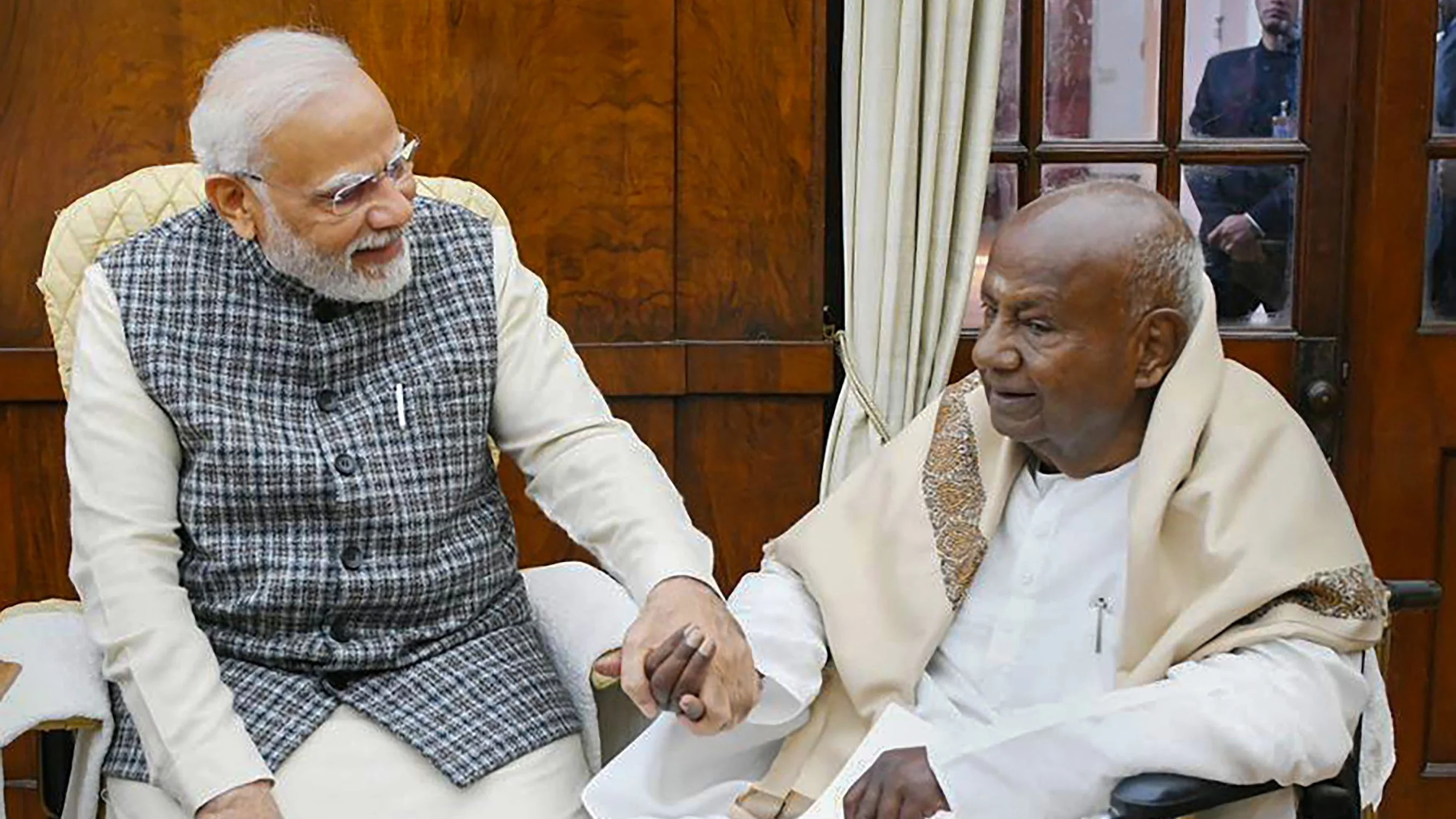 Modi shattered myth that only Congress can hold India together: Deve Gowda on PM's birthday