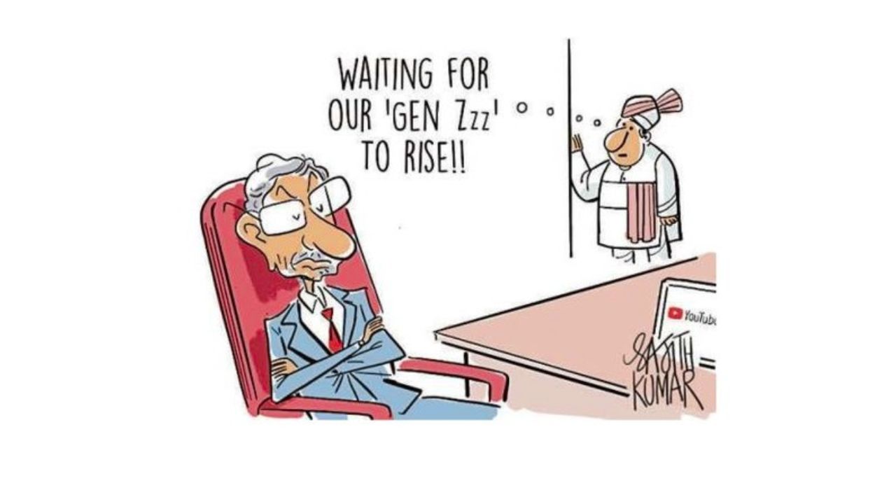 DH Toon | GenZ uprising in Nepal