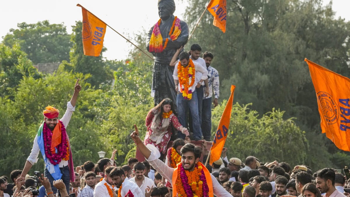 ABVP's Aryan Maan bags president post in Delhi University Students' Union polls