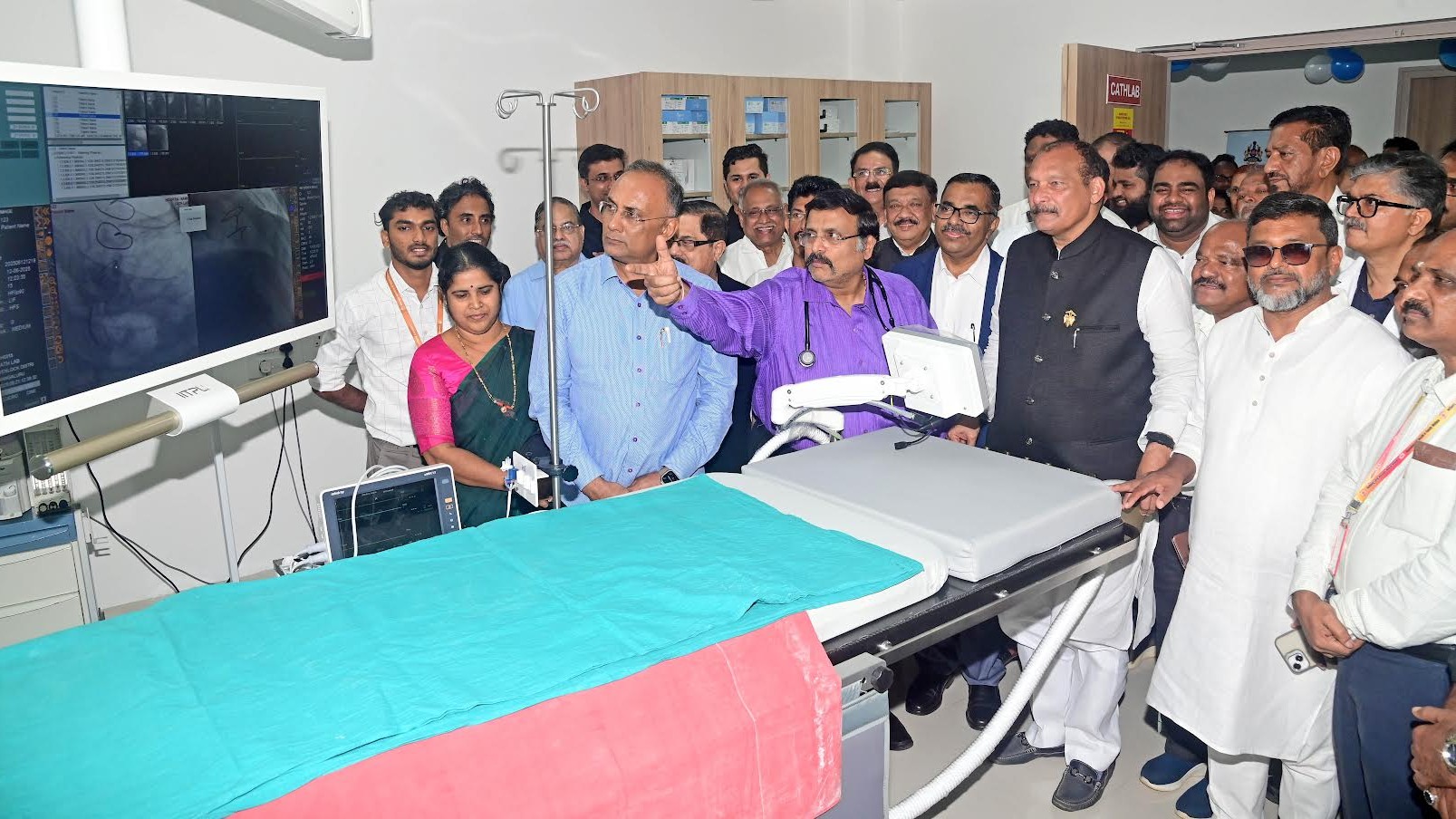 Health Minister inaugurates Cath lab at Govt Wenlock Hospital in Mangaluru