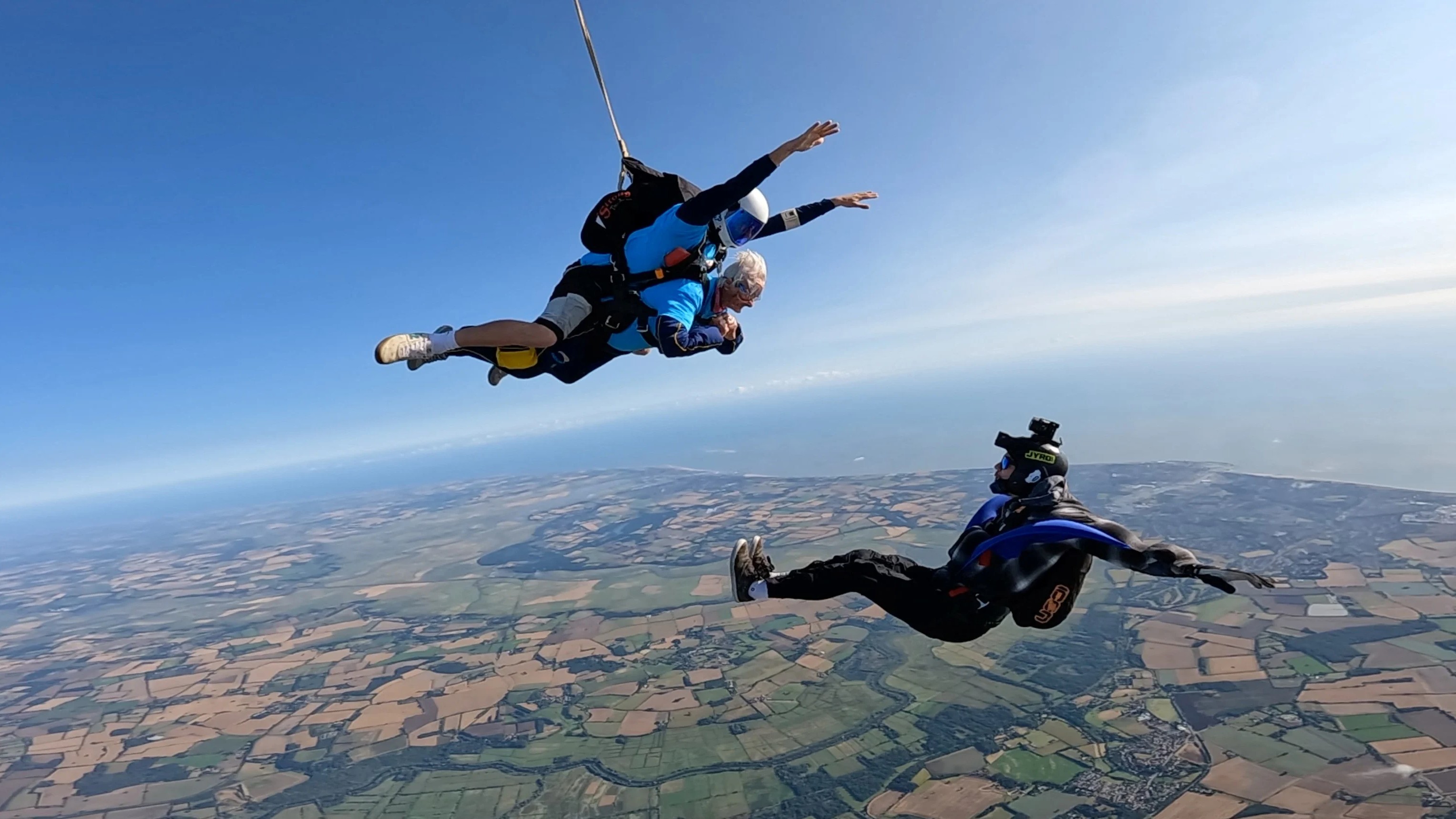 71-year-old Kerala woman skydives from 13,000 feet in Dubai
