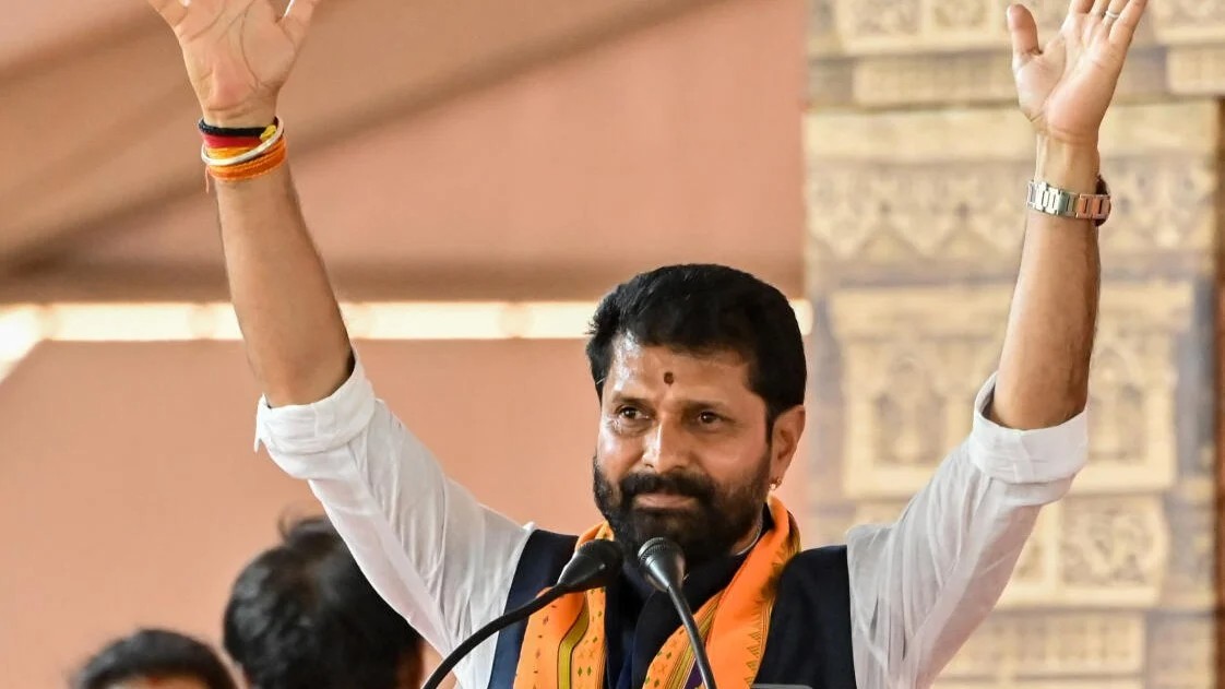 MLC demands bulldozer action over footwear insult to Ganesha idol