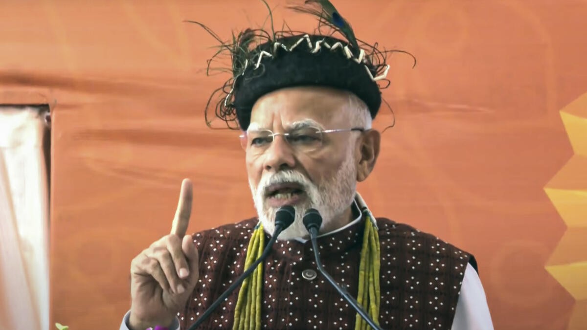 PM Modi unveils infra projects worth over Rs 5,100 crore in Arunachal Pradesh