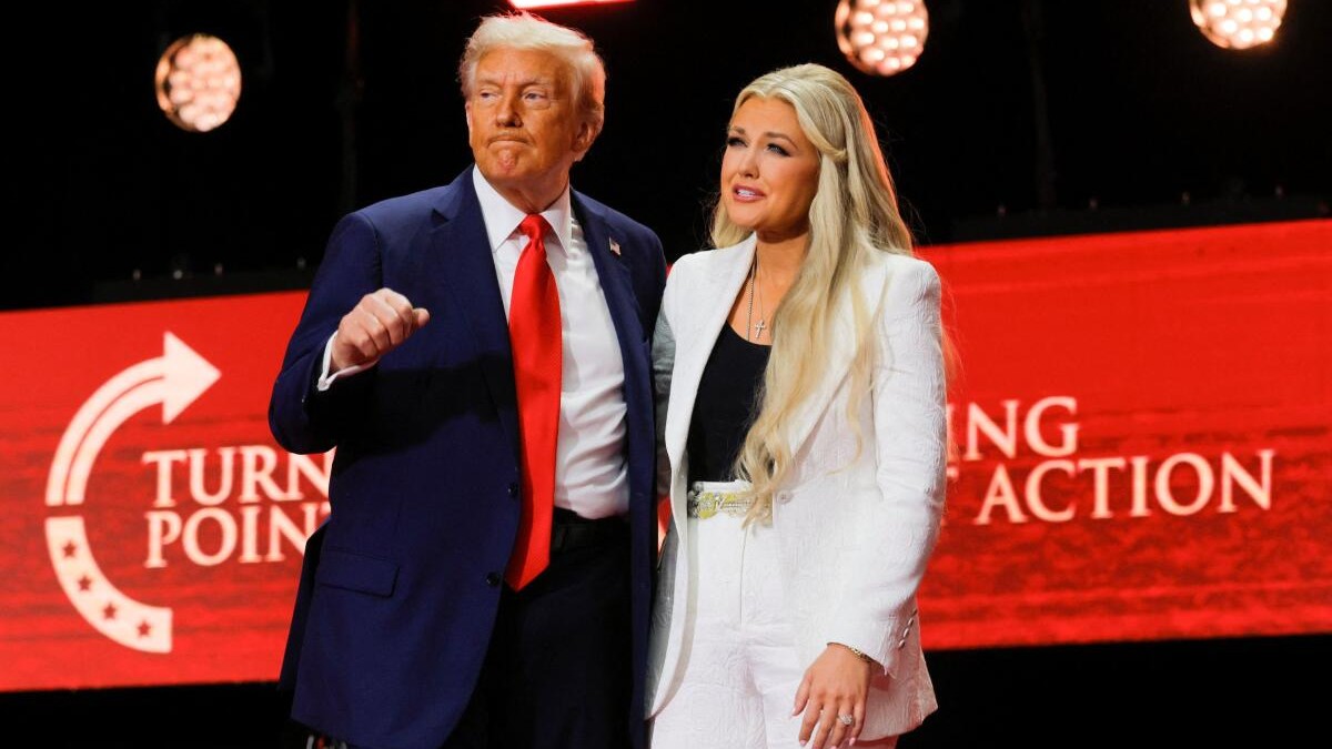 Donald Trump's little 'dance' to Erika's speech on Christ and forgiveness | Key moments at Charlie Kirk's memorial