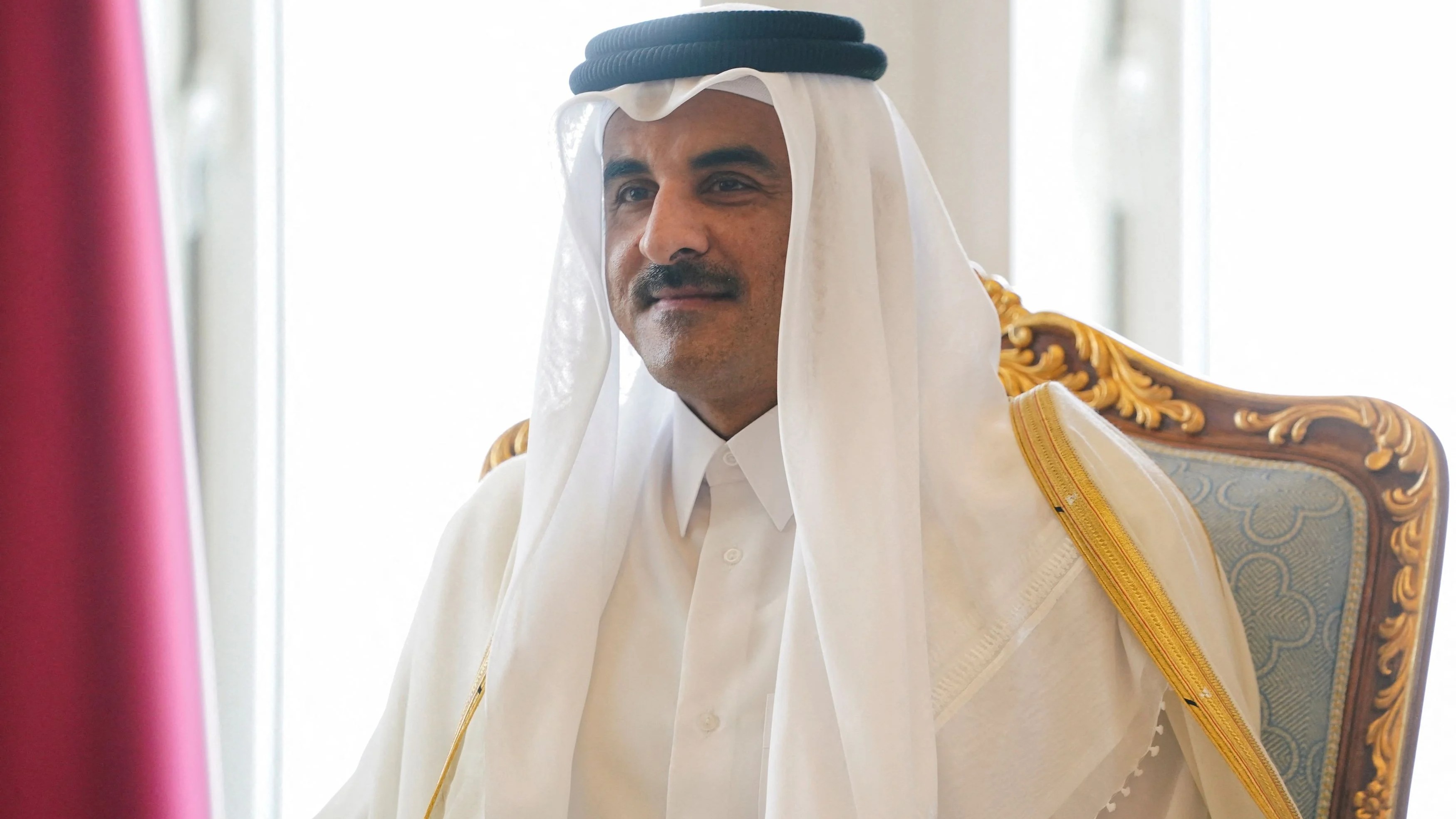 Qatar's emir says Israel's strike on Doha was attempt to derail Gaza ceasefire talks