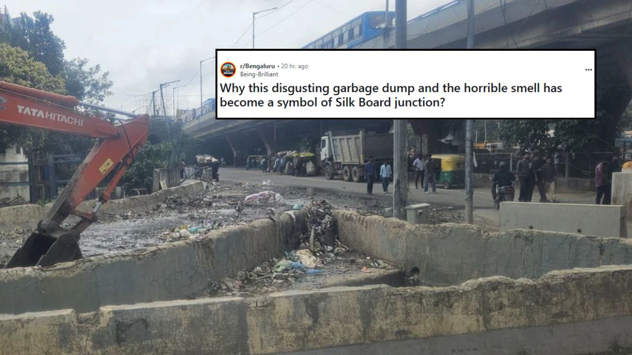'Symbol of filth': Bengaluru redditor flags garbage stench at Silk Board, triggers civic discussion