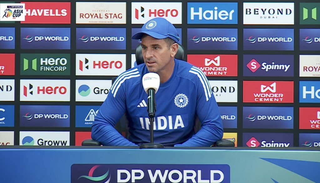 Our guys didn't lose minds despite some words being said by Pakistan bowlers: India assistant coach Ryan Ten Doeschate