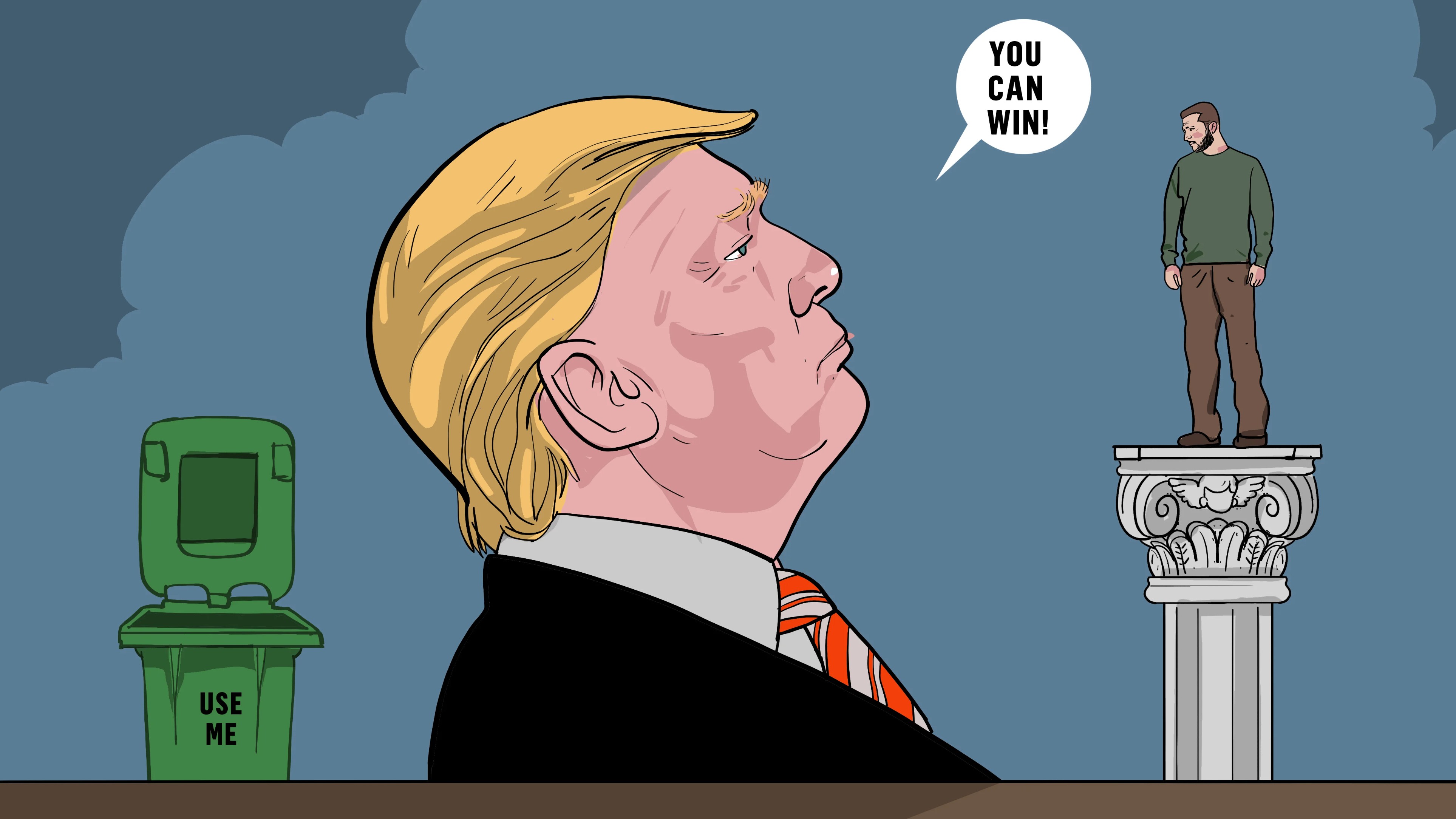In a sudden shift, Trump says Ukraine can win the war