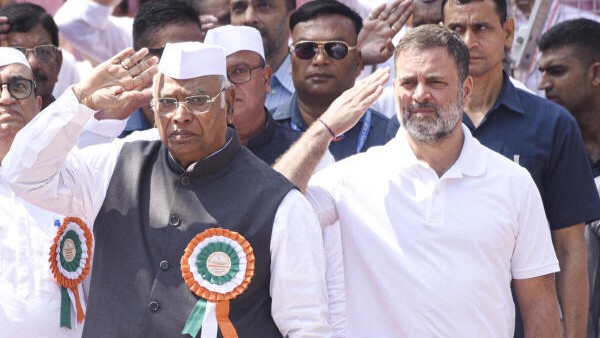 BJP treating Nitish Kumar as a liability, says Kharge at Patna CWC meet
