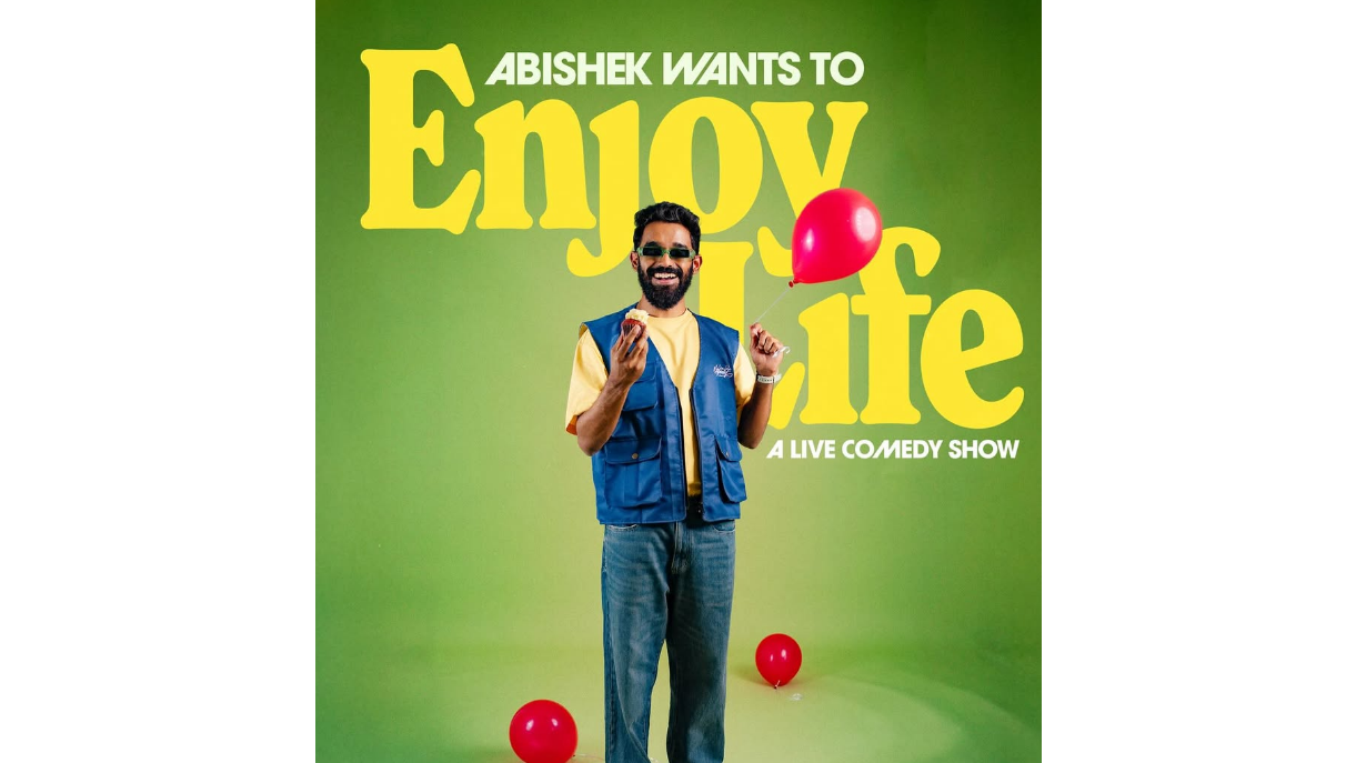 Abishek Kumar comedy show in Bengaluru.