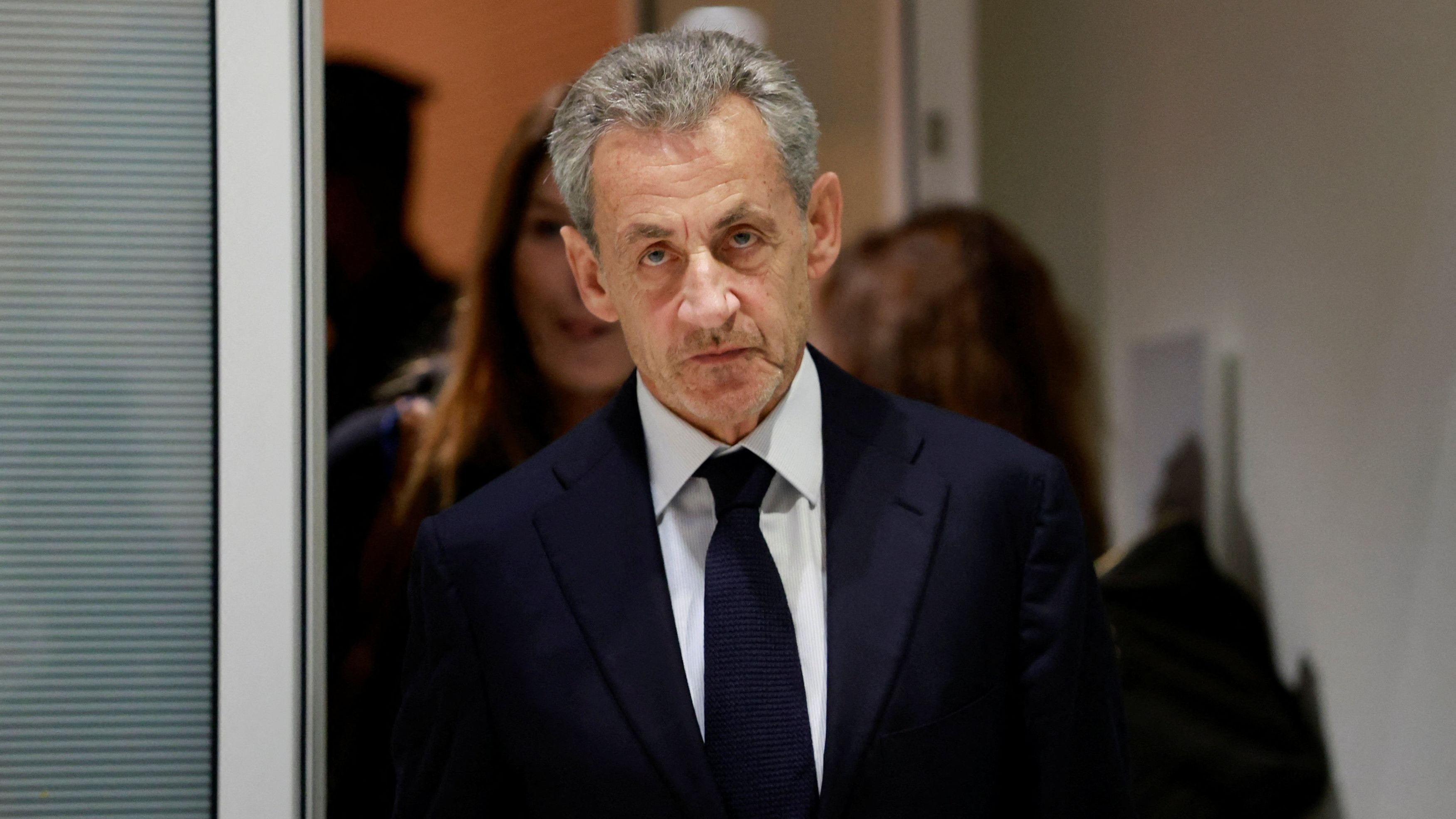 Stunning downfall: Former French President Nicolas Sarkozy handed 5-year jail term in Libya case