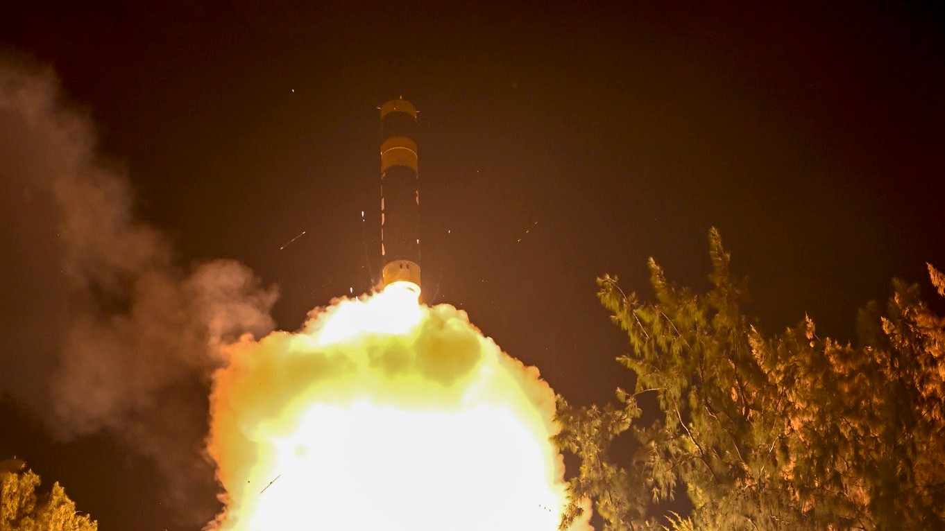 India successfully tests first-of-its-kind Agni-Prime missile from rail-based mobile launcher