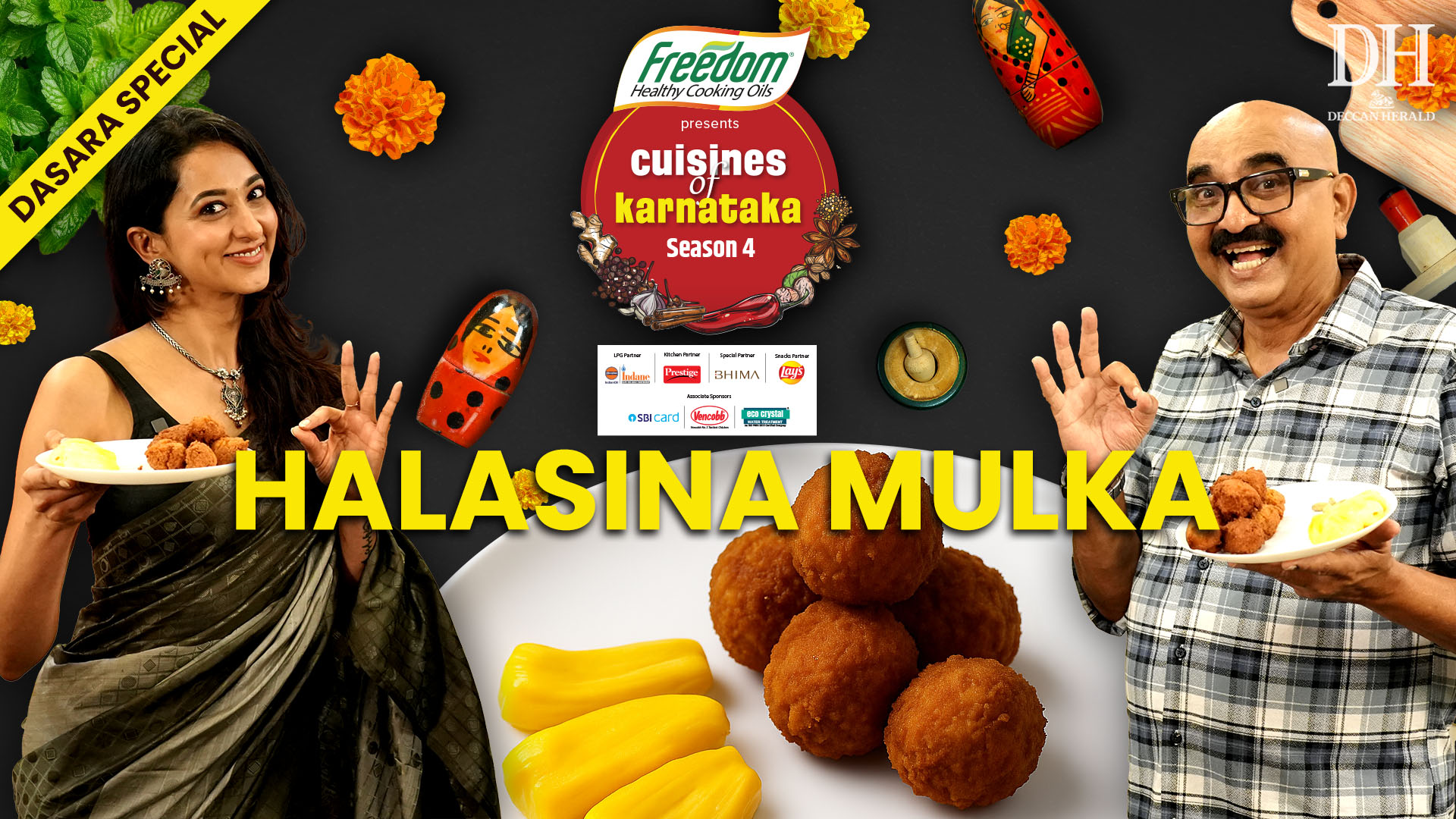 Traditional crunchy jackfruit snack recipe | Perfect Dasara special kids will love | Halasina Mulka