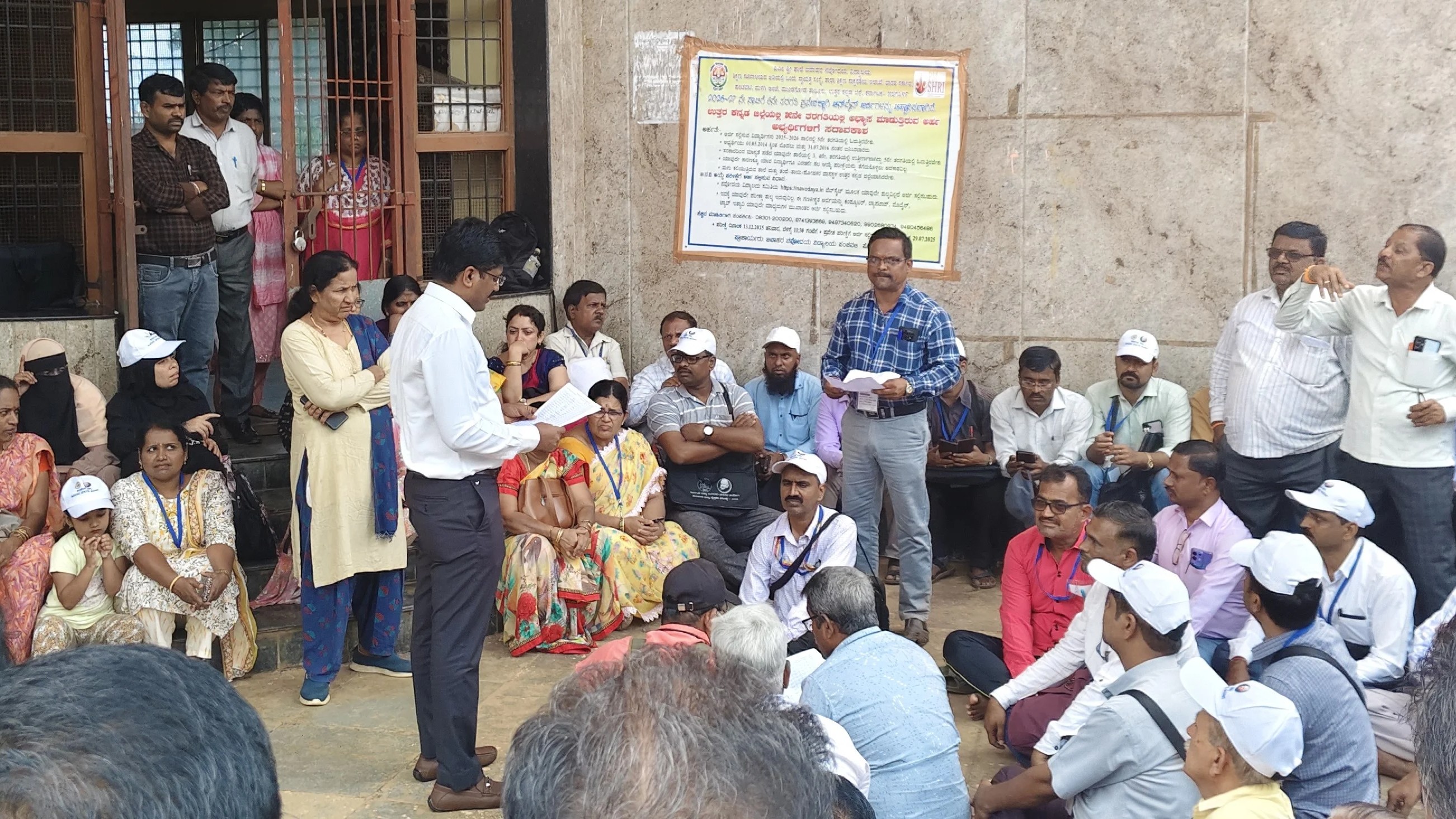 Enumerators stage protest; demand redress of tech glitches in Karnataka's socio-economic and educational survey