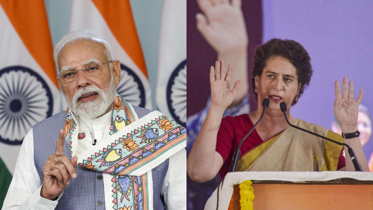 PM blames opposition of insulting country, Bihar, he should create 'Apaman Mantrayala': Congress' Priyanka Gandhi