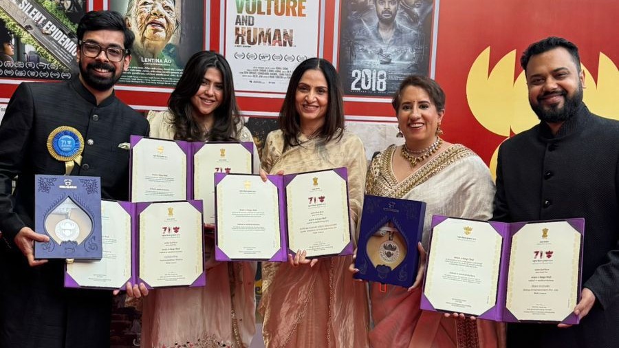 'Not in our wildest dreams did we think': Ektaa Kapoor on Kathal’s National Award win