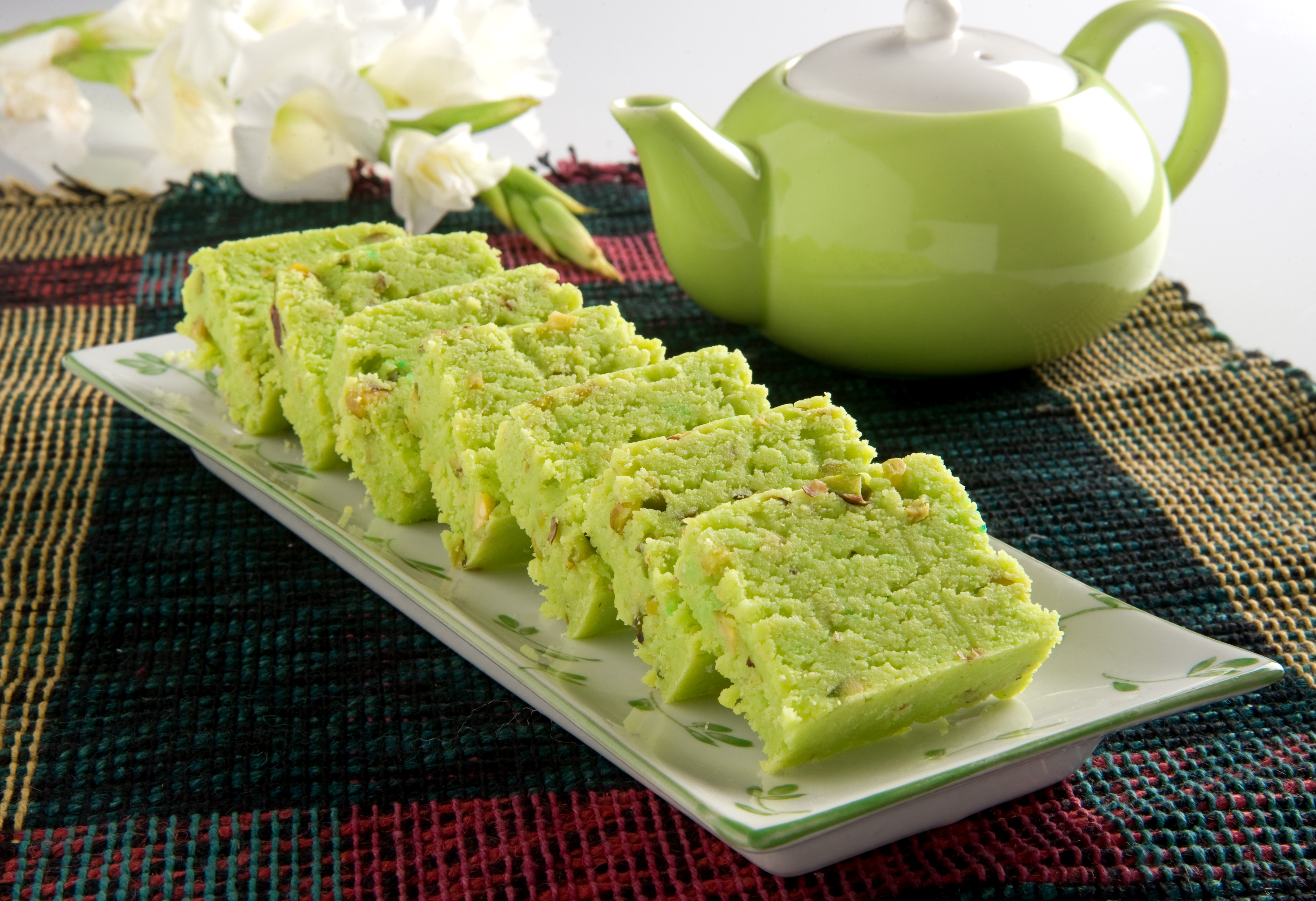 Pistachio Barfi