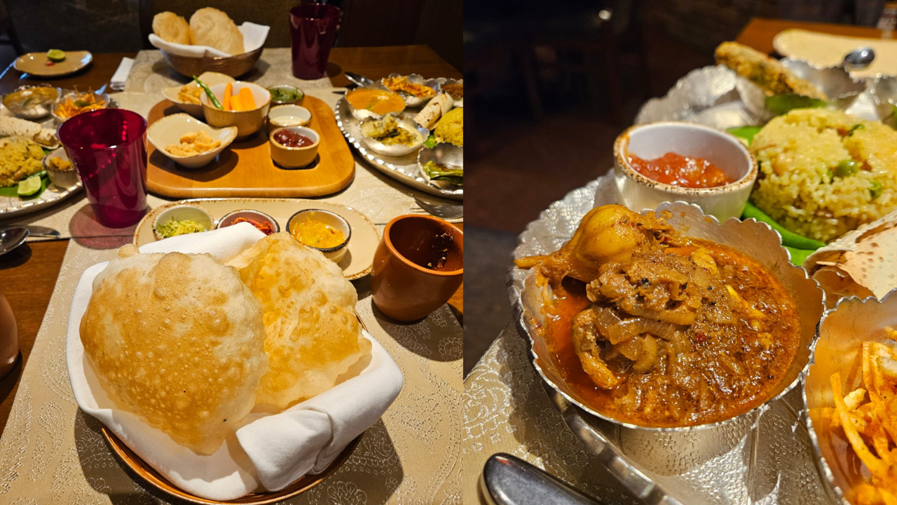 Luchi (L) and Gota Rushneer Murgi (R).