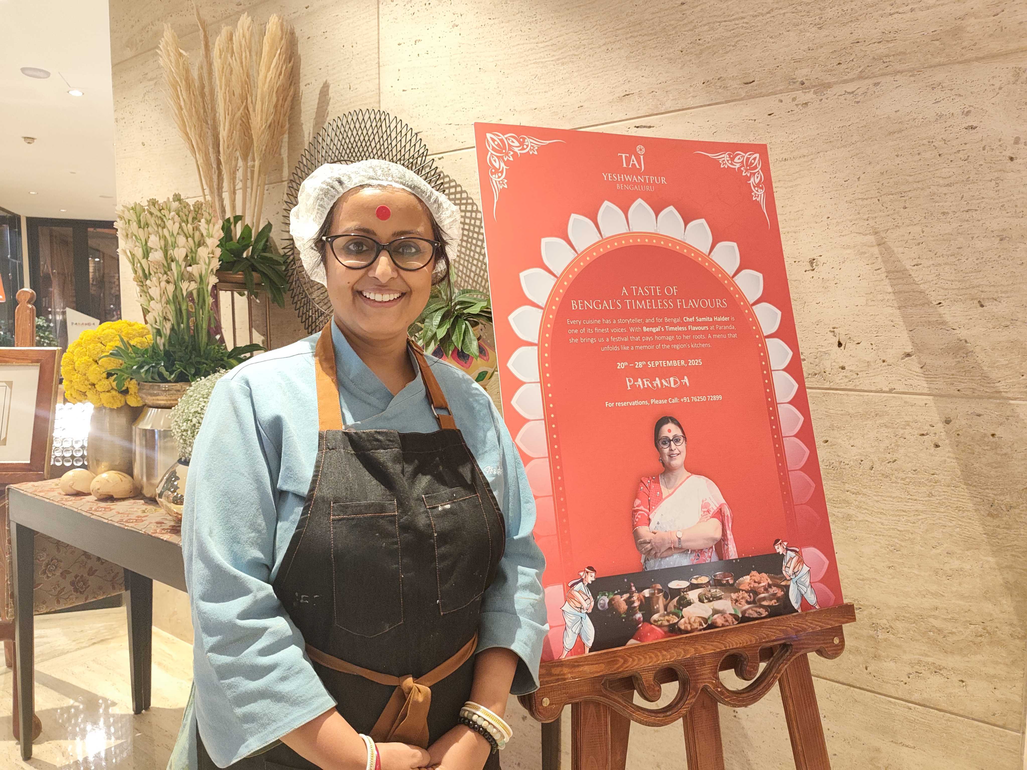 Chef Samita Halder.