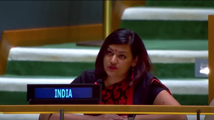India hits back at Pakistan at UN Gen Assembly, calls out terror glorification in viral speech
