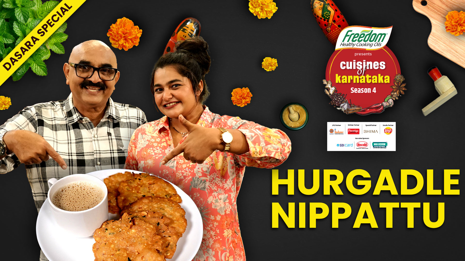Celebrate Dasara with Flavour | Homemade Hurugadle Nippattu