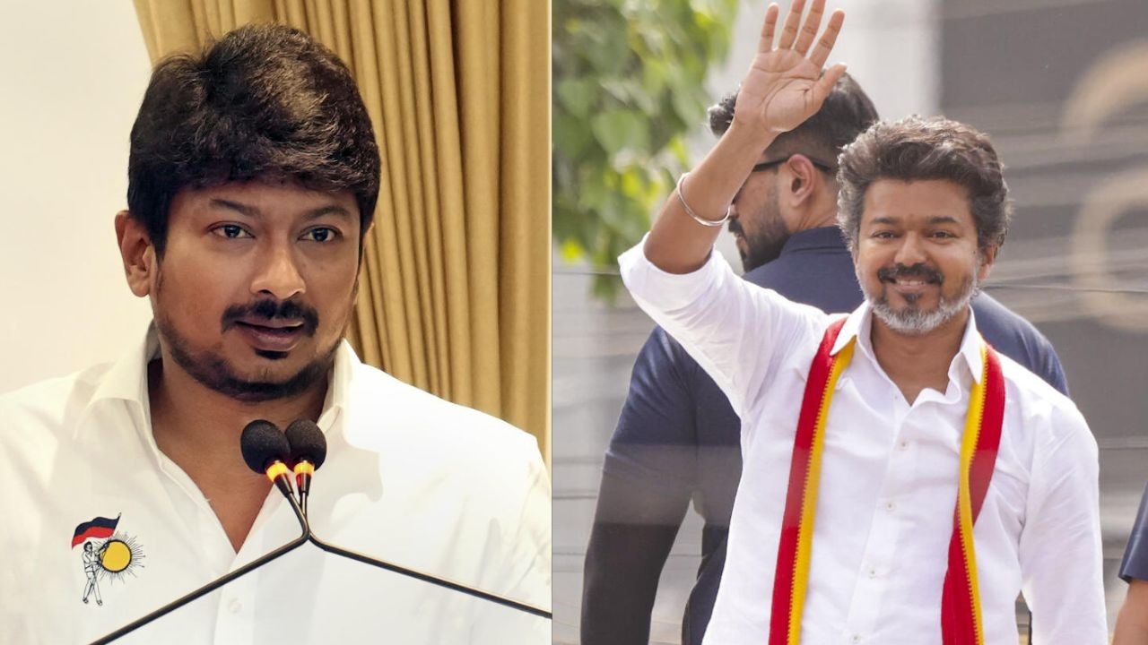 Udhayanidhi Stalin slams Vijay, says 'I am not Saturday politician', asserts Congress will be with DMK