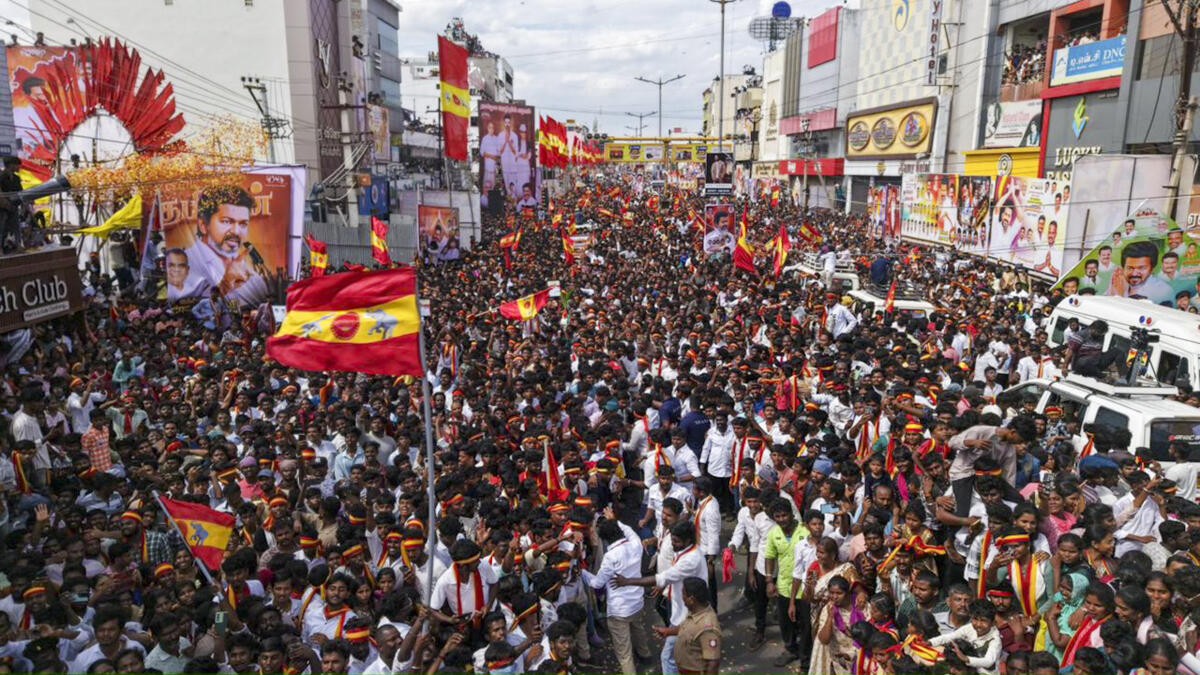 Karur stampede victim moves Madras High Court against nod to TVK to hold rallies