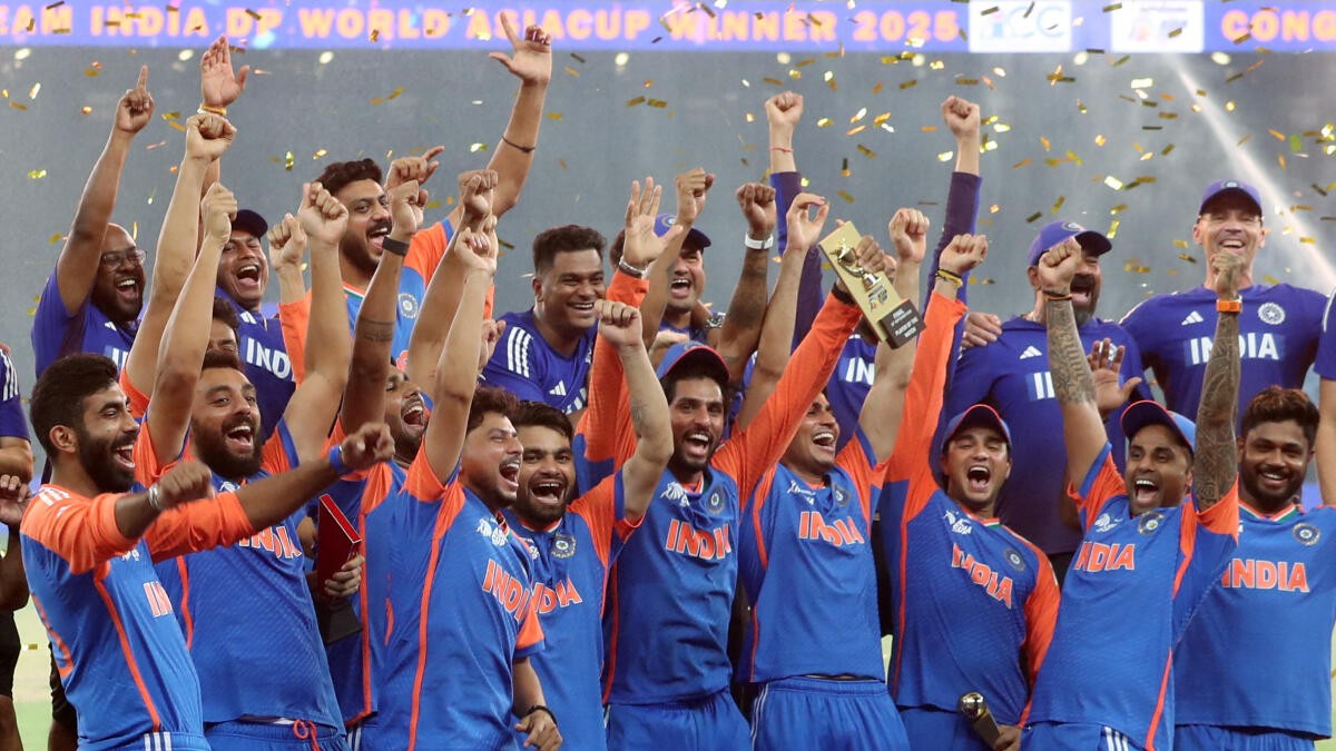 Asia Cup 2025 | Tilak Varma does star turn as India are crowned champions for the ninth time 