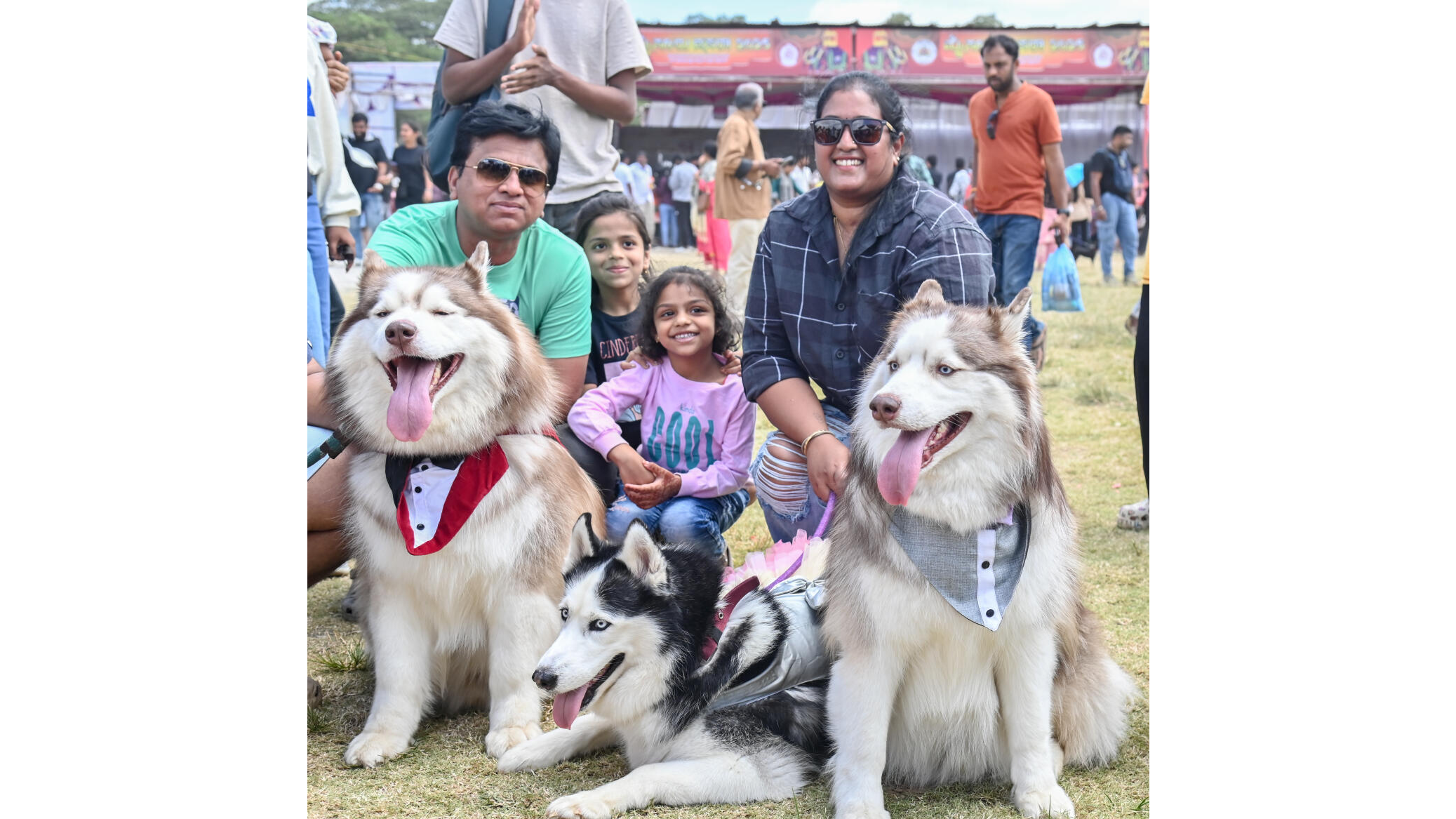 Mysuru Dasara day 7: People enjoy art fair, pet show, drone display and 10K run