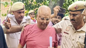 Self-styled godman taken to Delhi institute to recreate crime scene in sexual harassment case