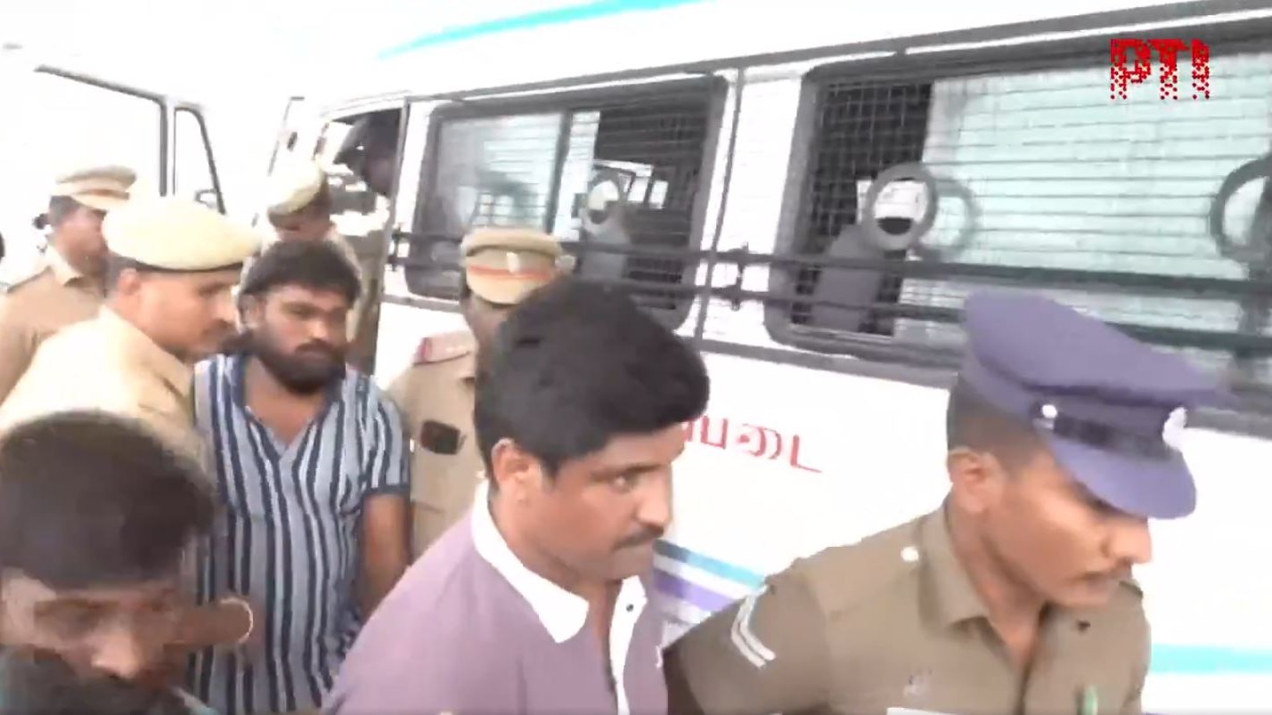 Karur stampede: Two TVK functionaries sent to 14-day judicial custody 