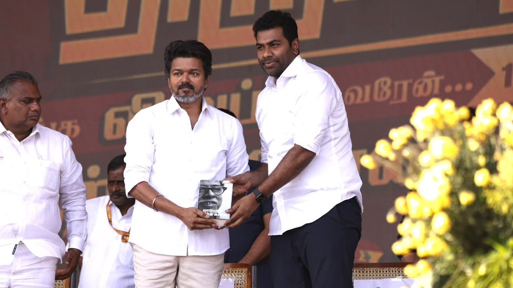 TVK leader Aadhav Arjuna's 'Gen Z protest' call in Tamil Nadu amid grief over Karur stampede sparks row