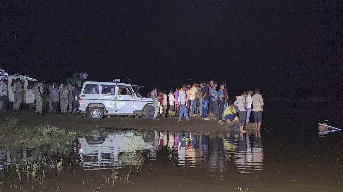 Tractor carrying Durga idols for immersion plunges into lake in MP's Khandwa; 11 devotees dead