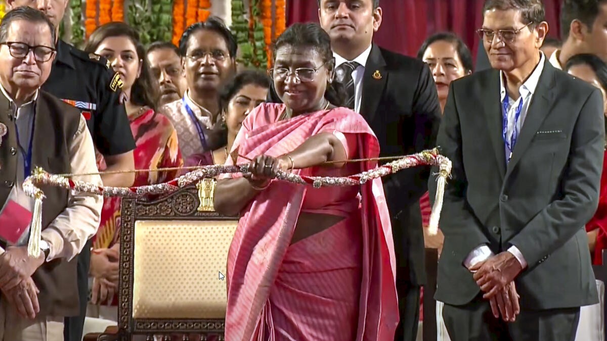 Operation Sindoor a symbol of victory over terror: President Murmu during Dussehra celebrations at Red Fort