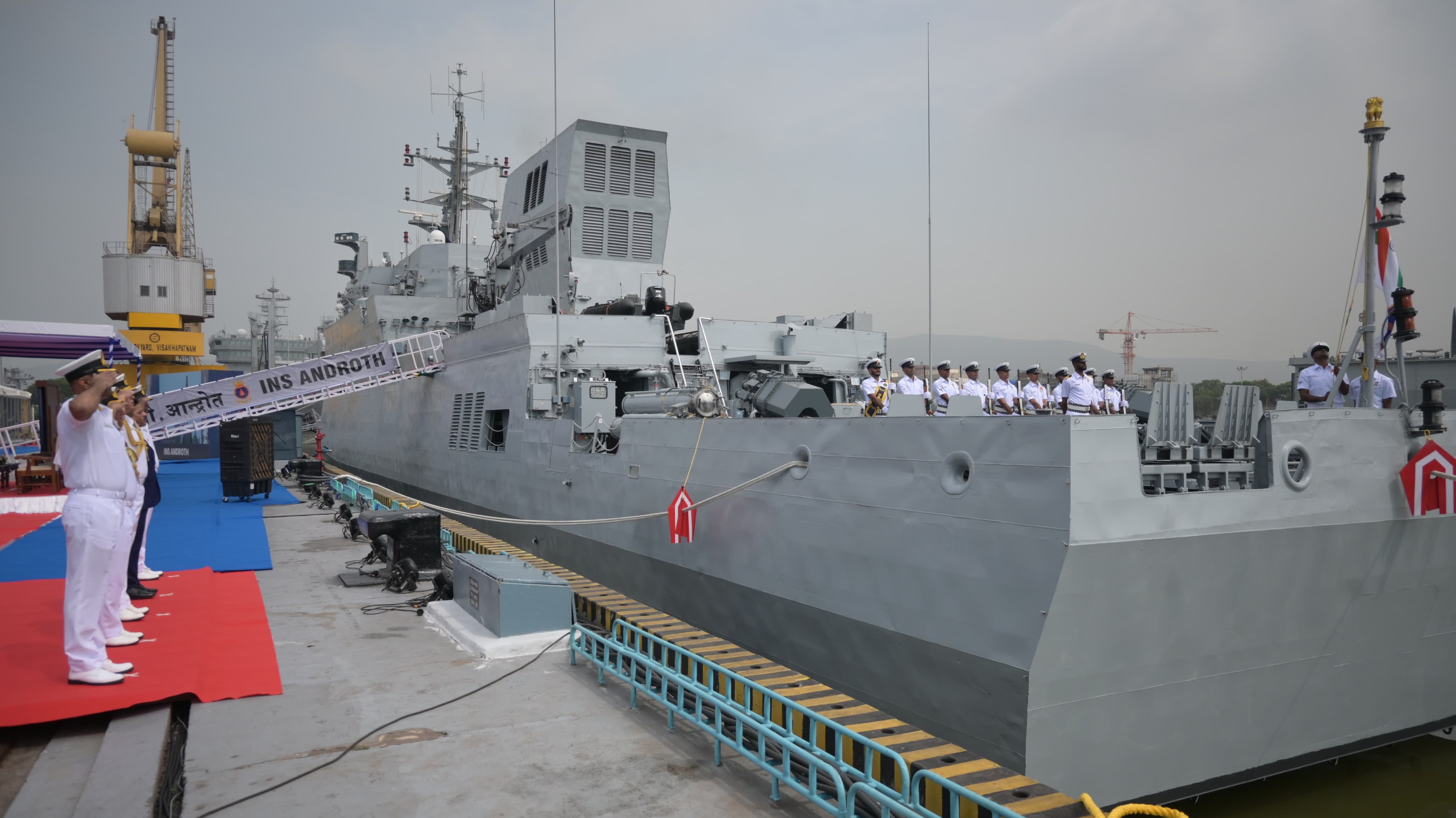 Indian Navy commissions second anti-submarine warfare vessel